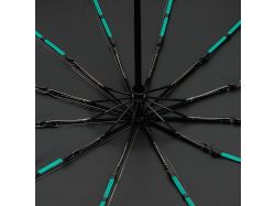 Зонт складной с УФ-защитой Ribstar, бежевый