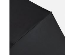 Зонт складной Skymate с УФ-защитой и ручкой-карабином, черный