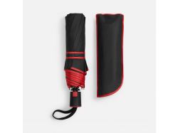 Зонт складной Edgeline, красный