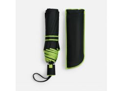 Зонт складной Edgeline, зеленое яблоко