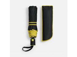 Зонт складной Edgeline, желтый