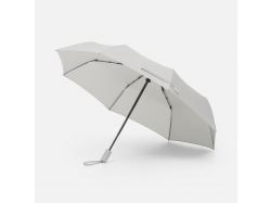 Зонт складной Cloudex, светло-серый