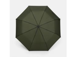 Зонт складной Cloudex, зеленый (хаки)