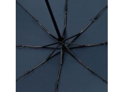 Зонт складной Smooth Move с плавным закрытием, темно-синий