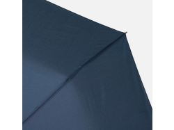 Зонт складной Smooth Move с плавным закрытием, темно-синий