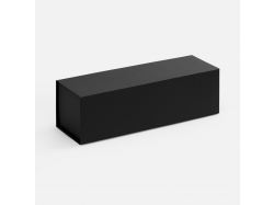 Коробка складная под бутылку Color Jacket Fold, черная