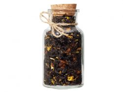 Сокочай. Чай черный, пропитанный соком ананаса, с кусочками ананаса, манго и маракуйей, календула, 65 г.