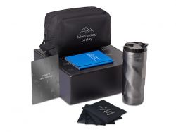 Подарочный набор «Re:m. Road»  с термокружкой, косметичкой и обложкой для паспорта