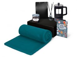 Подарочный набор «Re:y. Vive» с пледом, френч-прессом и кофе