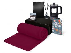 Подарочный набор «Re:y. Vive» с пледом, френч-прессом и кофе