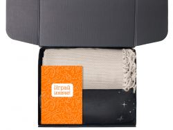 Подарочный набор «Re:y. Haven»  с пледом, кружкой и чаем