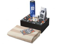 Подарочный набор «Re:y. Warm» с пледом, термосом и чаем