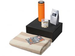 Подарочный набор «Re:y. Warm» с пледом, термосом и чаем