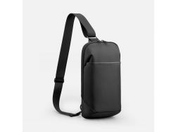 Рюкзак на одно плечо Solnex, черный