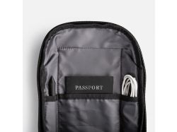 Рюкзак на одно плечо Solnex, черный