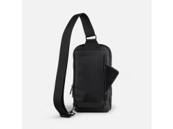 Рюкзак на одно плечо Solnex, черный