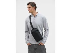 Рюкзак на одно плечо Solnex, черный