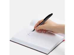 Ручка шариковая Moor Silver, ver.2, черный металлик