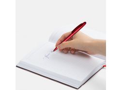 Ручка шариковая Moor Silver, ver.2, красный металлик