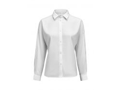 J.h&Amp;F Crepe Satin Blouse (white)