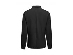 J.h&Amp;F Crepe Satin Blouse (black)
