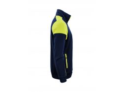 Prime  Sweatvest (navy/neon yellow)