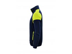 Prime  Sweatvest (navy/neon yellow)