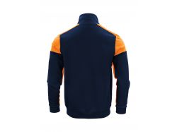 Prime  Sweatvest (navy/neon orange)