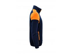 Prime  Sweatvest (navy/neon orange)