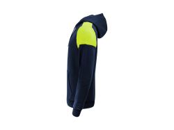 Prime Hoodie (navy/neon yellow)