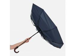 Складной зонт Palermo, темно-синий