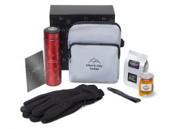 Подарочный набор «Re:m. Step»  с термосом, перчатками и сумкой