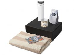 Подарочный набор «Re:y. Warm» с пледом, термосом и чаем