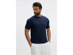 Футболка унисекс Durington, темно-синяя