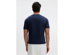 Футболка унисекс Durington, темно-синяя