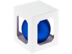 Оформительский шар Finery, 10 см, матовый синий