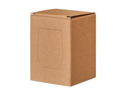 Термокружка Sense Gum, soft-touch, непротекаемая крышка, 370мл, крафтовая упаковка, бирюзовый 320C