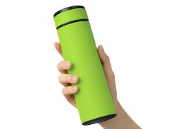 Вакуумный термос "Vacuum Flask C1", soft touch, 420мл, зеленое яблоко