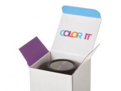 Вакуумный термос "Vacuum Flask C1", soft touch, 420мл, зеленое яблоко