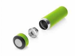 Вакуумный термос "Vacuum Flask C1", soft touch, 420мл, зеленое яблоко