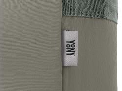 Изотермическая сумка-холодильник "Neo Classic" c контрастной молнией, серый/оранжевый