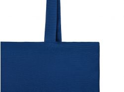 Шоппер Basio из переработанного хлопка 280 г, синий