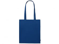 Шоппер Basio из переработанного хлопка 280 г, синий