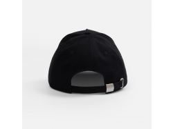 Бейсболка Classic 2.0, черная с красным кантом