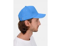 Бейсболка Classic 2.0, синяя с белым кантом
