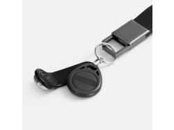 Брелок с карабином Rengas, черный