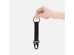 Брелок с карабином Manlig, черный