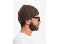Шапка Ribelle, коричневый меланж