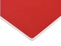 Тетрадь с каменной бумагой А5 "Carrara" 40 л., линейка, бордовый