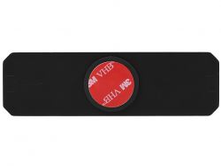 Табличка «Tempark» с номером телефона для временной парковки с подсветкой, черный